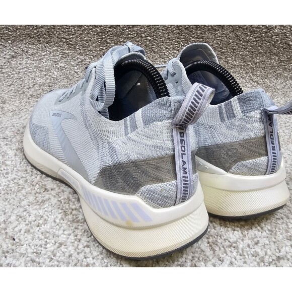 Brooks Bedlam 3 Womens Size 9.5 Running Shoe Grey Purple Trainer Athletic LowTop - Picture 4 of 12